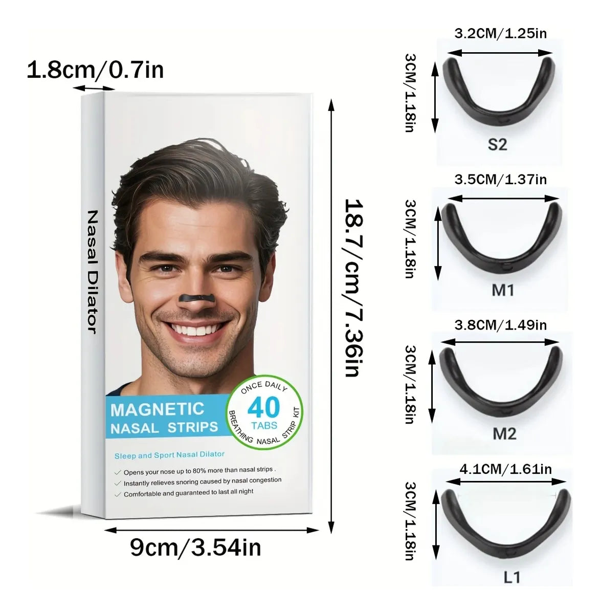 Kit Magnético Nasal – 30 Piezas