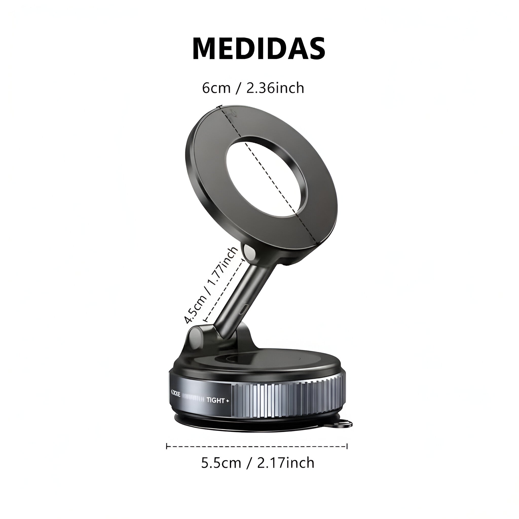 Soporte Magnético 360° para Celular