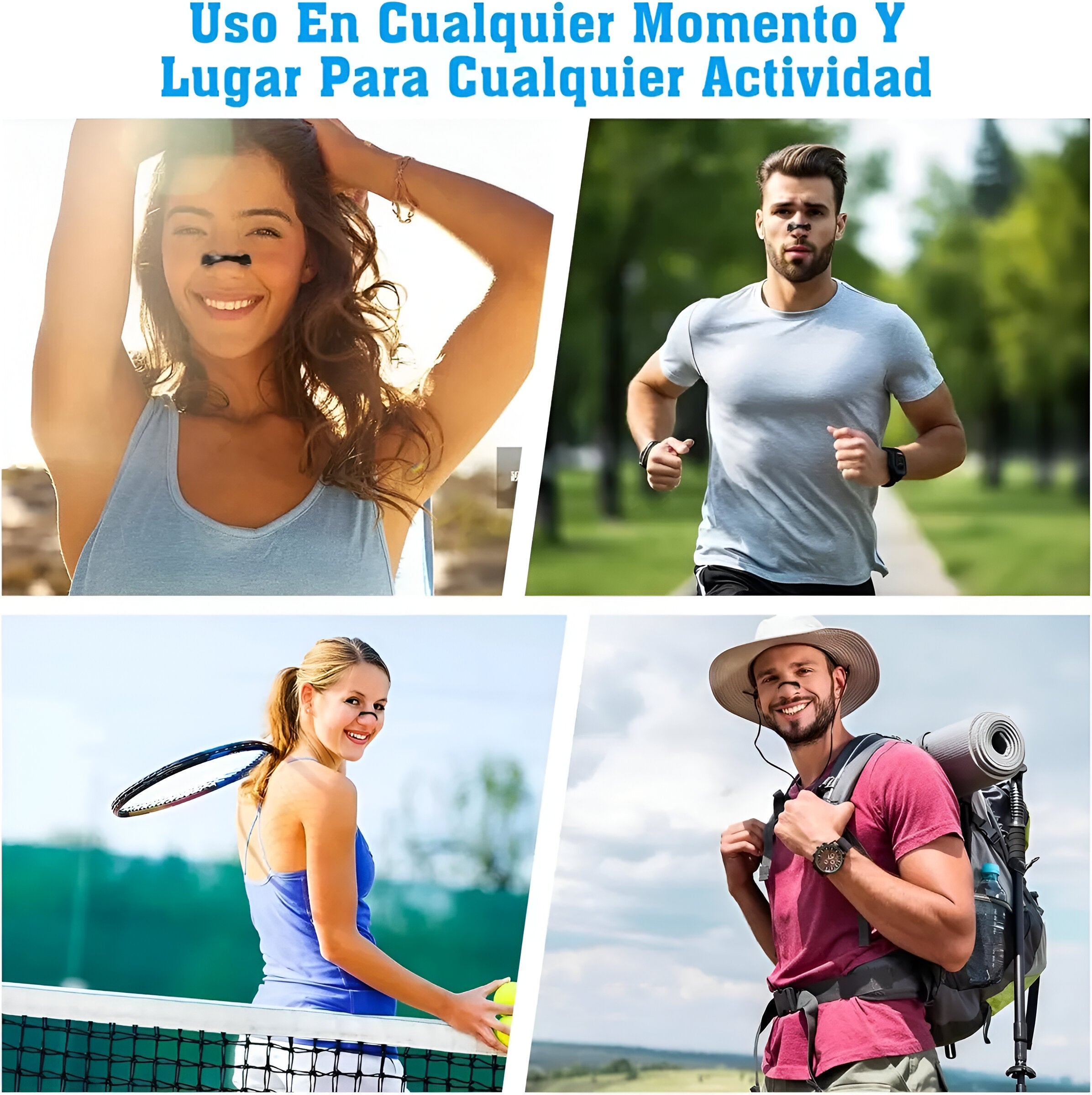 Combo Kit Nasal 30u + Cinta Bucal 30u