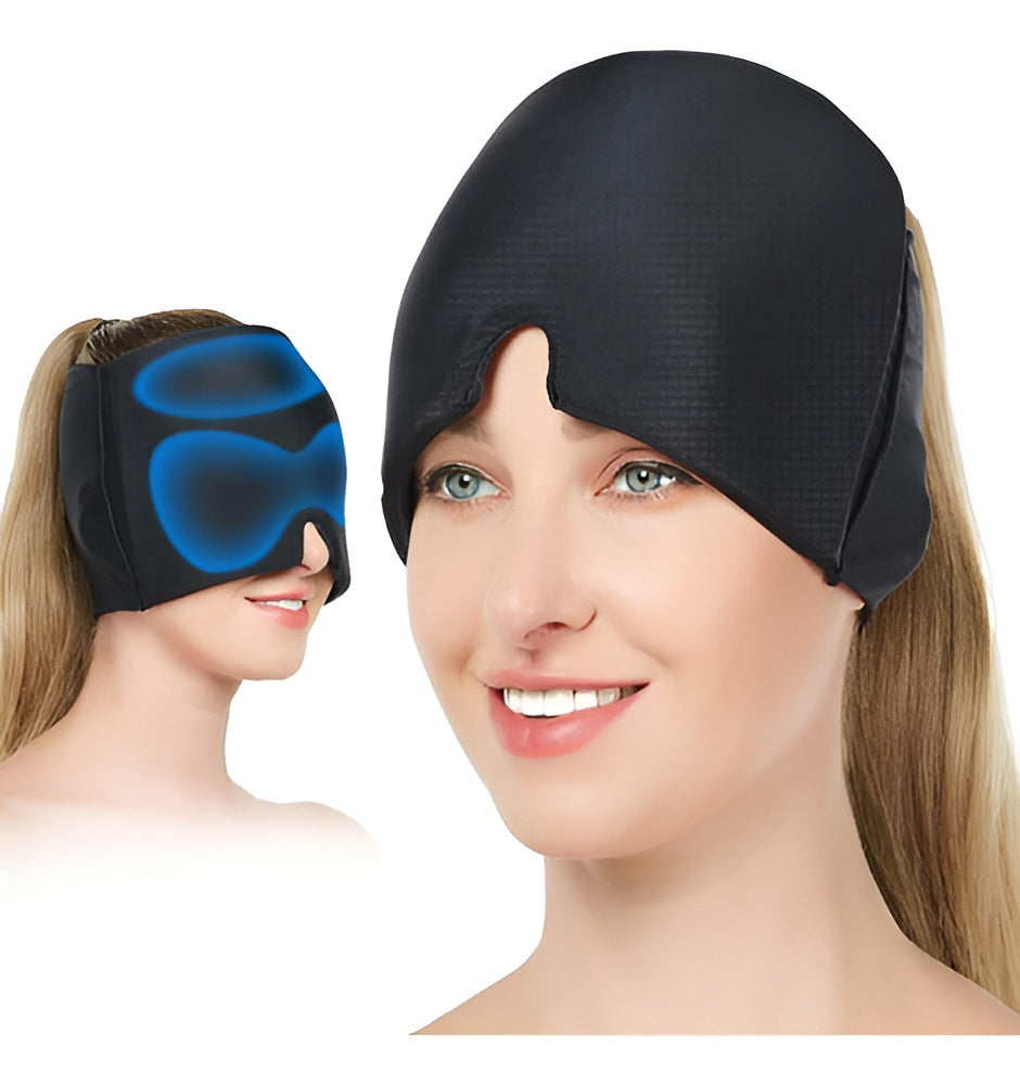Gorra Para Aliviar Dolor de Cabeza – Negro
