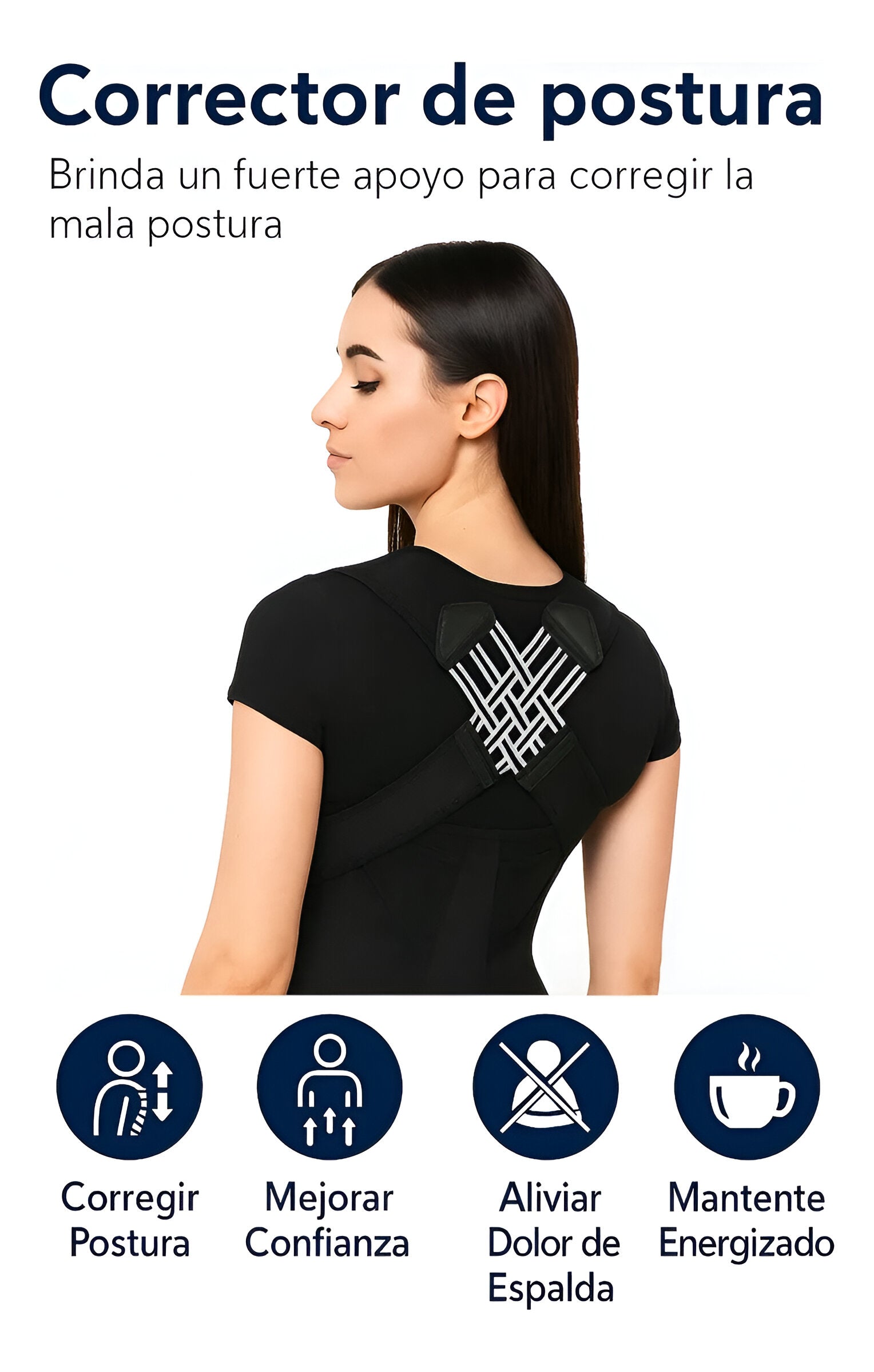 Corrector de Postura Unisex